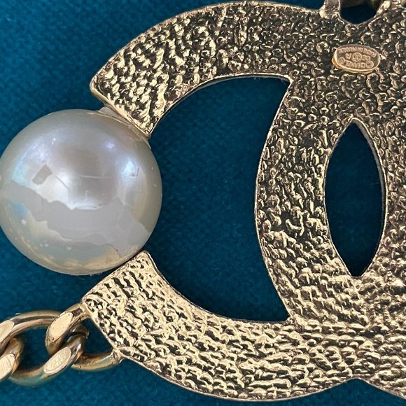 Vintage Interlocking CC Logo Waist Belt - Picture 10 of 11